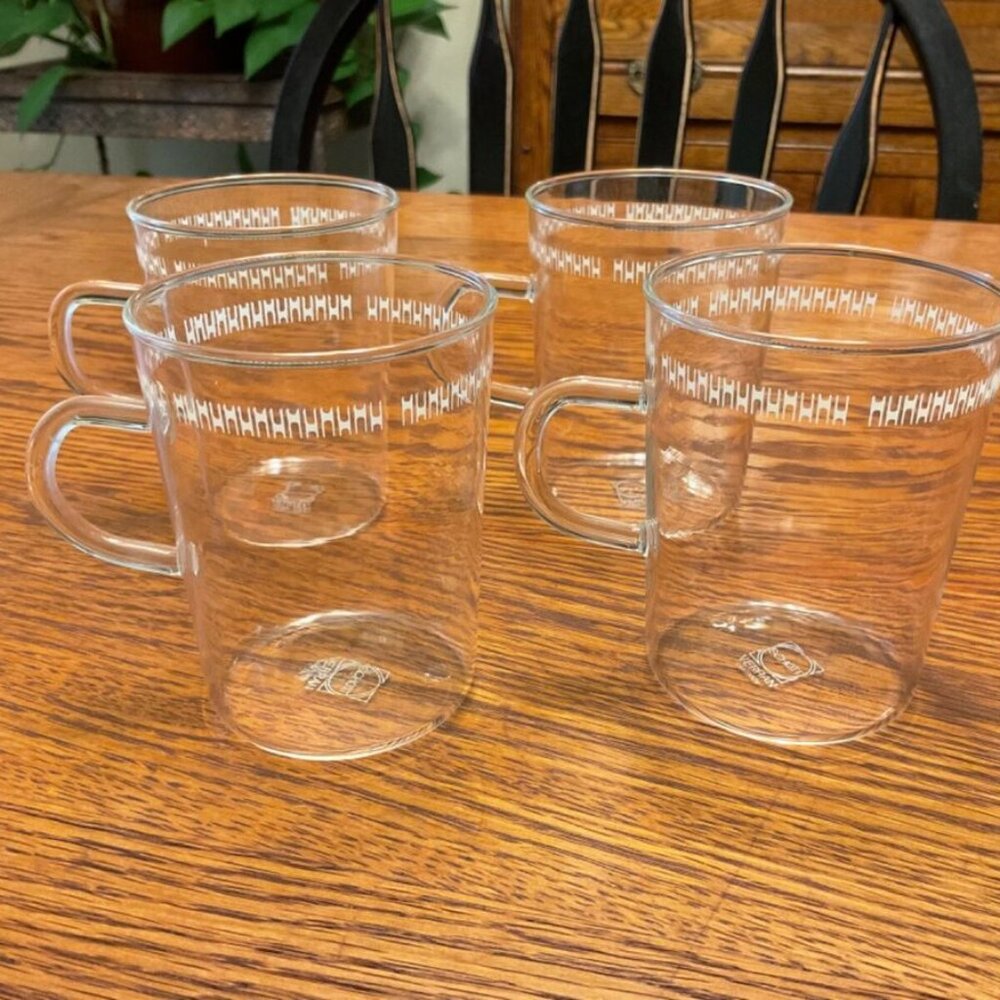 8 BEAUTIFUL Vintage Schott Verran Glasses - NEVER USED!